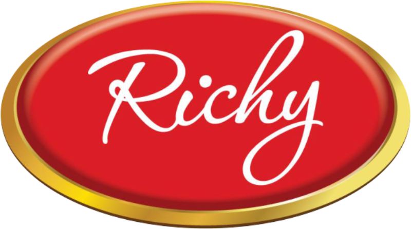Thanh nẹp góc giấy logo richy compressed
